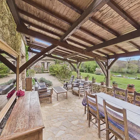 Maison Typique Dordogne Avec Piscine & Vue * Urval