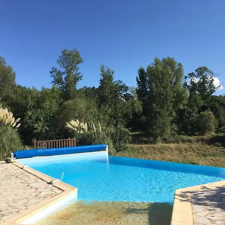 Maison Typique Dordogne Avec Piscine & Vue