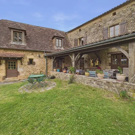 펜션 Maison Typique Dordogne Avec Piscine & Vue